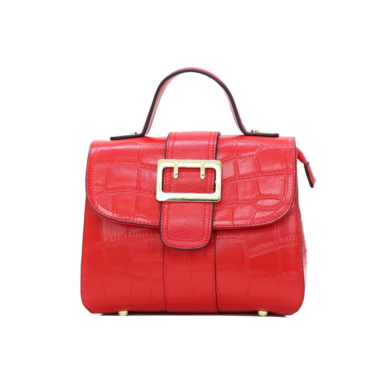 2WAY牛革ハンドバッグ